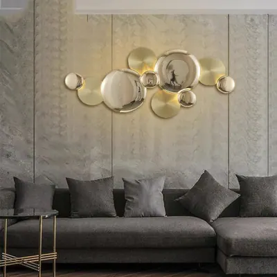 Floating Disc wall
